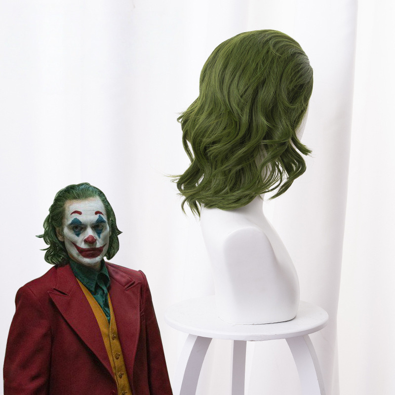 Arthur Fleck Curly Cosplay Wig for Joker - 405J - Image 4