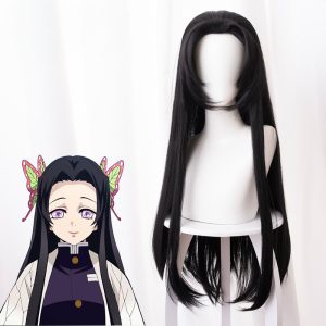 Kanae Kocho Long Cosplay Wig for Demon Slayer: Kimetsu no Yaiba - 487O