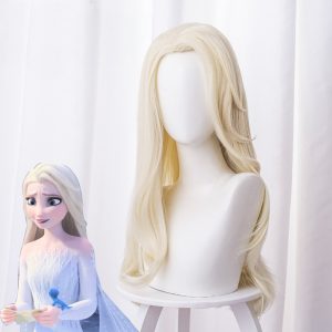 Elsa Loose Hair Cosplay Wig for Frozen 2 - 336G