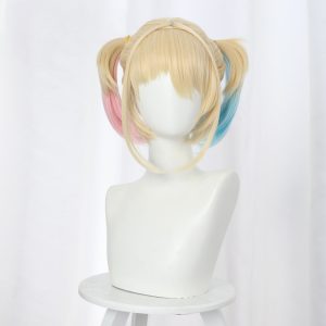 Harley Quinn Gradient Cosplay Wig for Birds of Prey - 405CA