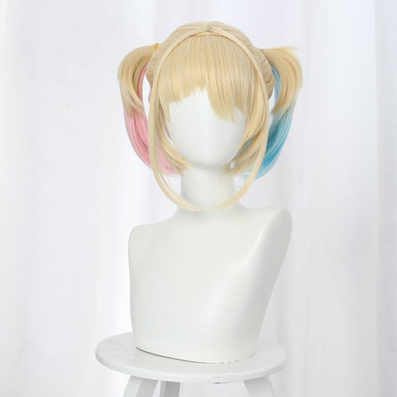 Harley Quinn Gradient Cosplay Wig for Birds of Prey - 405CA