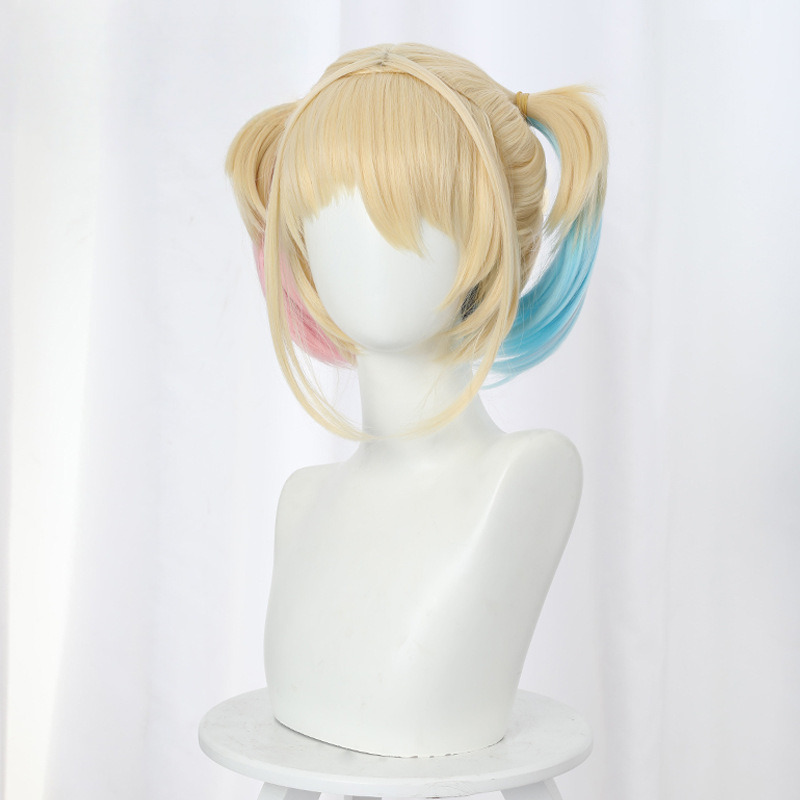 Harley Quinn Gradient Cosplay Wig for Birds of Prey - 405CA - Image 2