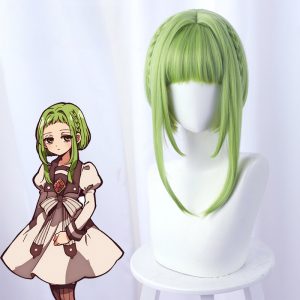 Hanako-kun Green Cosplay Wig for Toilet-Bound Hanako-kun - 497E