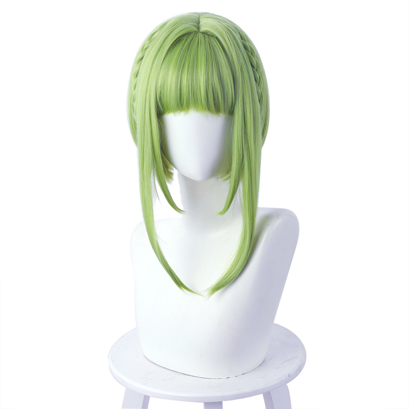 Hanako-kun Green Cosplay Wig for Toilet-Bound Hanako-kun - 497E - Image 5