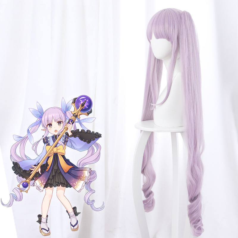 Kyoka Hikawa Pink-purple Twin Ponytail Cosplay Wig for Princess Connect! Re:Dive - 499D - Image 2