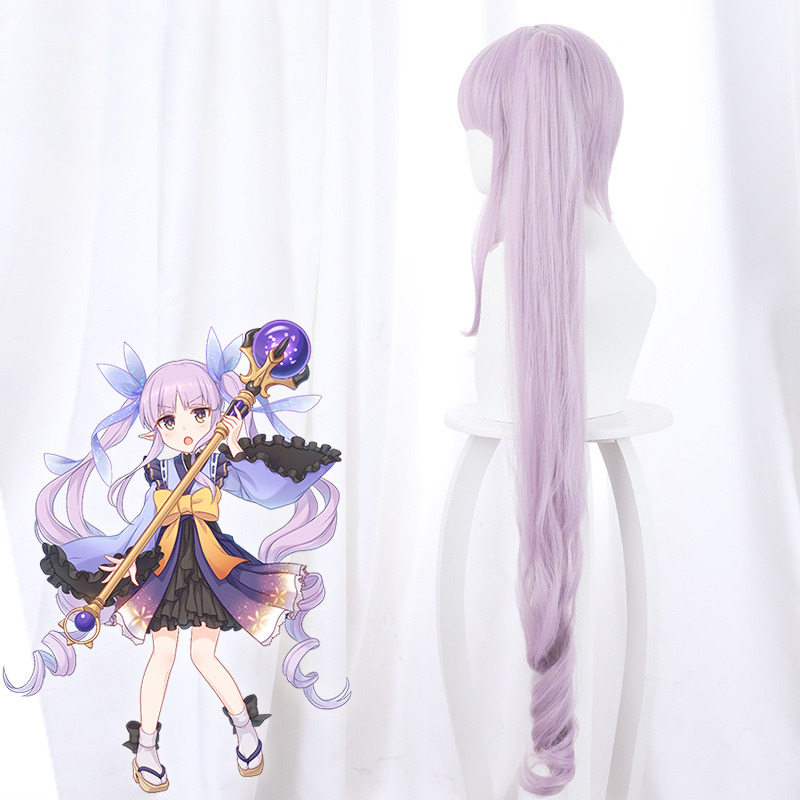 Kyoka Hikawa Pink-purple Twin Ponytail Cosplay Wig for Princess Connect! Re:Dive - 499D - Image 3