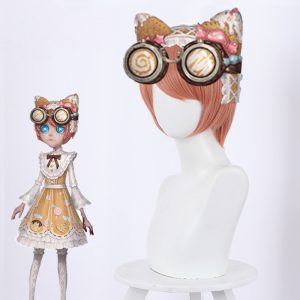 Mechanic Pink Short Cosplay Wig for Identity V - 476AA