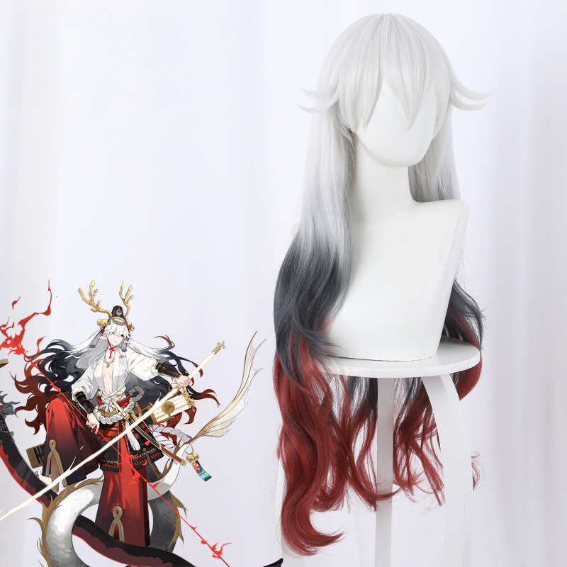 Suzuka Gozen Dyed Cosplay Wig for Onmyoji - 485H - Image 2