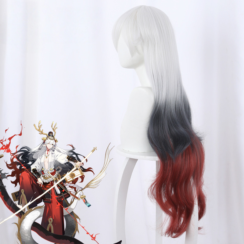 Suzuka Gozen Dyed Cosplay Wig for Onmyoji - 485H - Image 3