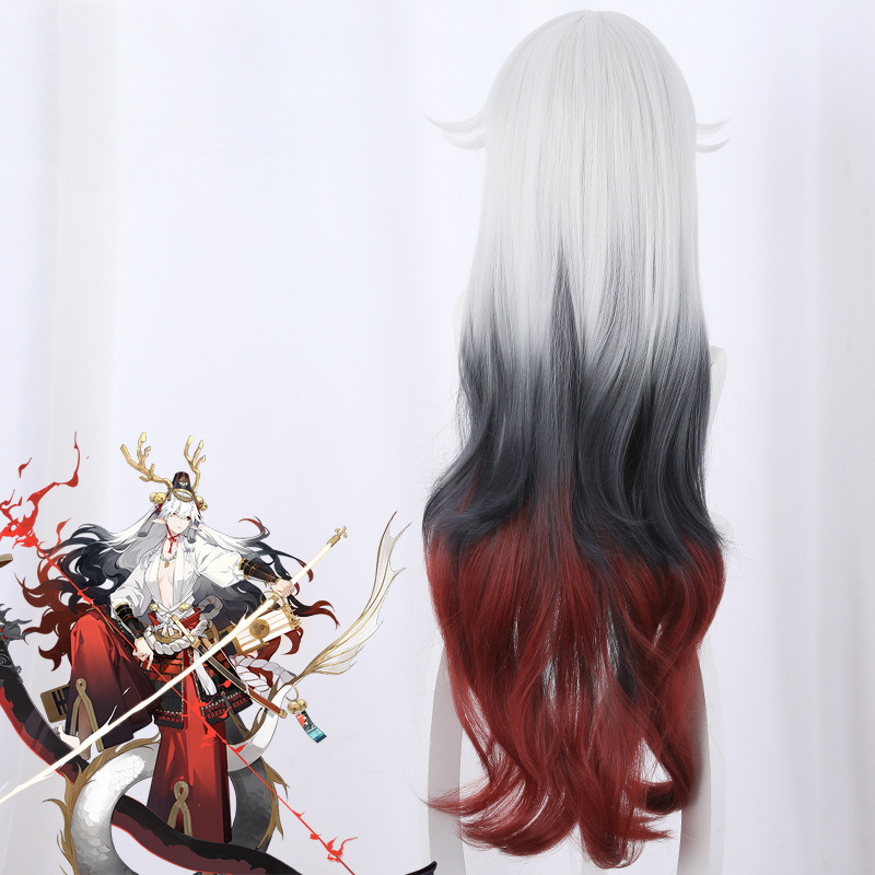 Suzuka Gozen Dyed Cosplay Wig for Onmyoji - 485H - Image 4