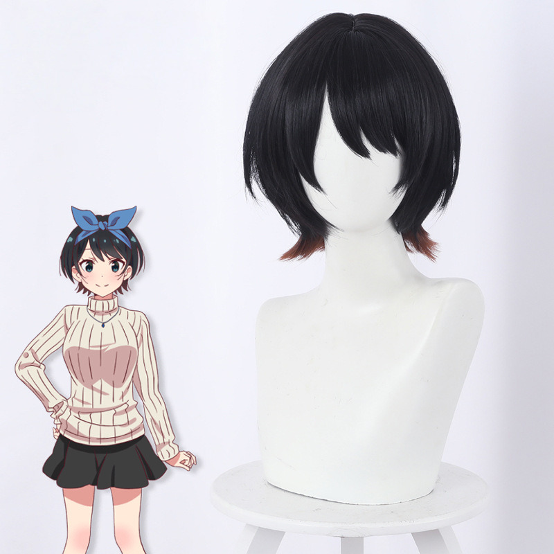 Ruka Sarashina Gradient Brown Flipped Cosplay Wig for Rent-A-Girlfriend - 501C - Image 2