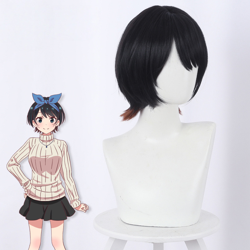Ruka Sarashina Gradient Brown Flipped Cosplay Wig for Rent-A-Girlfriend - 501C - Image 4