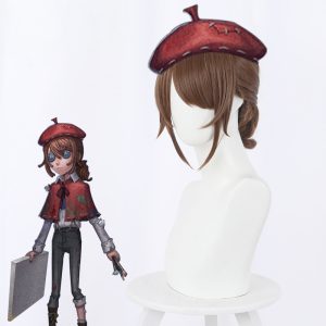 Edgar Valden Brown Short Ponytail Styled Cosplay Wig for Identity V - 476J