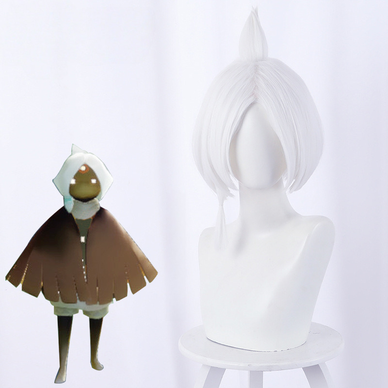 Child of Light White Cosplay Wig for Sky: Children of the Light - 502A