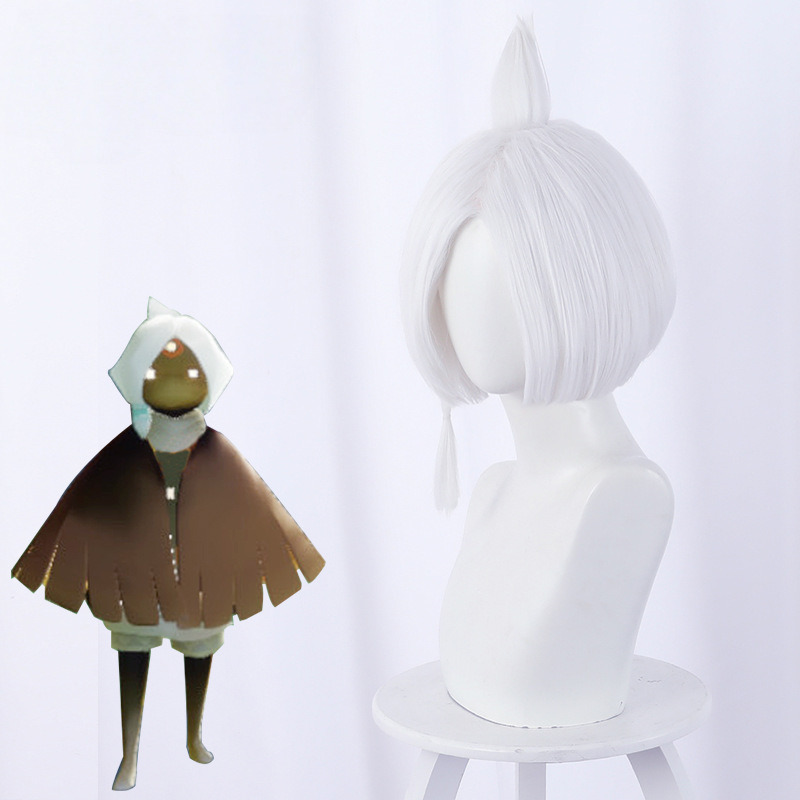 Child of Light White Cosplay Wig for Sky: Children of the Light - 502A - Image 2