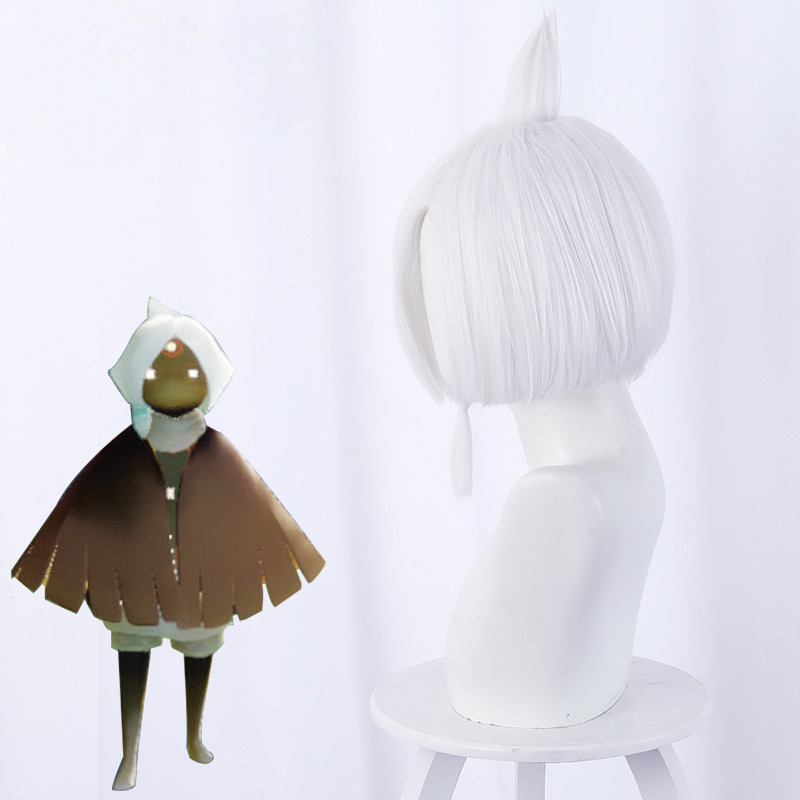 Child of Light White Cosplay Wig for Sky: Children of the Light - 502A - Image 3