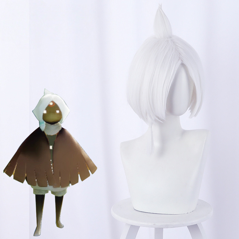 Child of Light White Cosplay Wig for Sky: Children of the Light - 502A - Image 4