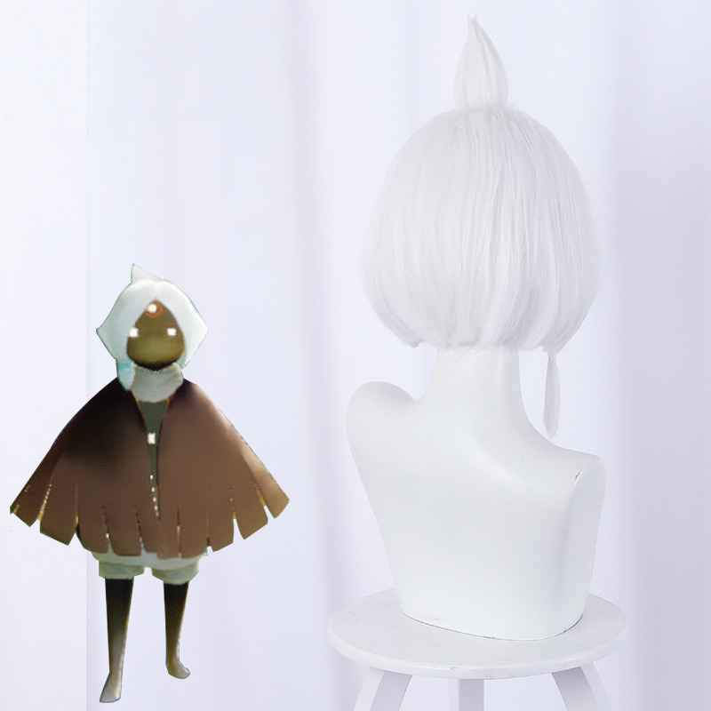 Child of Light White Cosplay Wig for Sky: Children of the Light - 502A - Image 5