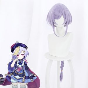 Qiqi Braided Styled Cosplay Wig for Genshin Impact - 503D