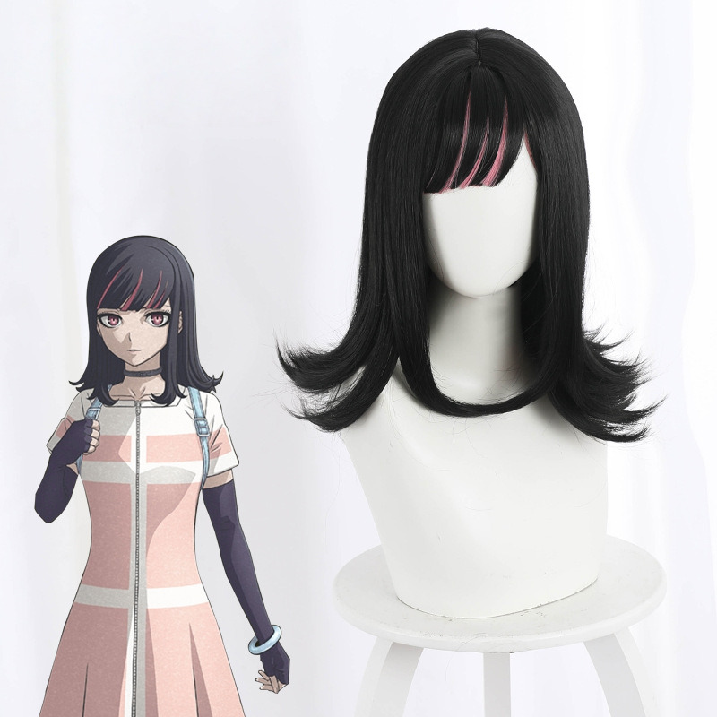 Ordinary Person Short Flipped Cosplay Wig for Akudama Drive - 504A