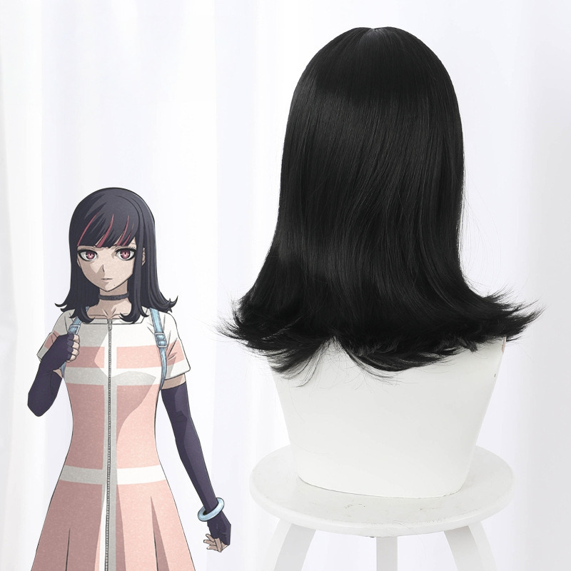 Ordinary Person Short Flipped Cosplay Wig for Akudama Drive - 504A - Image 4