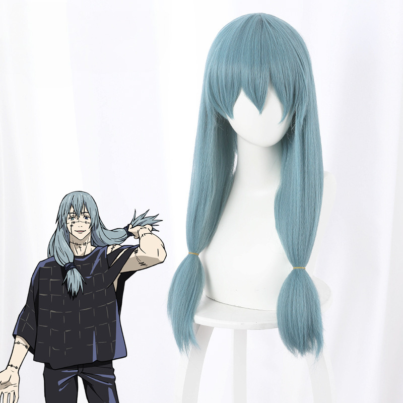 Mahito Ponytail Styled Cosplay Wig for Jujutsu Kaisen - 505G