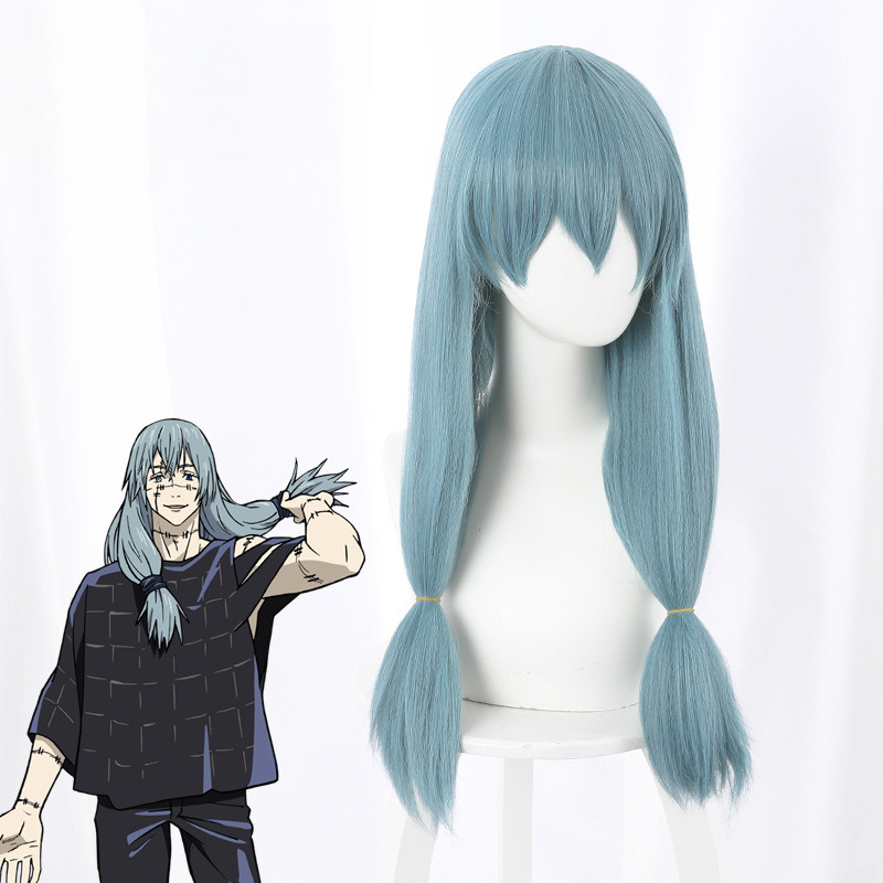 Mahito Ponytail Styled Cosplay Wig for Jujutsu Kaisen - 505G - Image 3