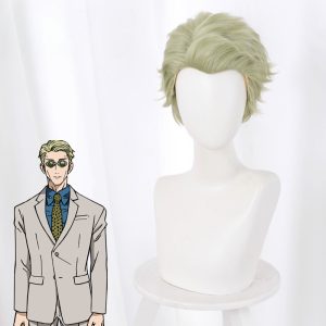 Kento Nanami Green Short Flipped Cosplay Wig for Jujutsu Kaisen - 505L