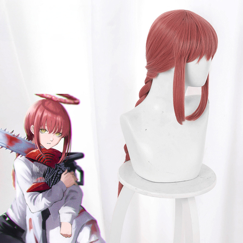 Makima Braided Cosplay Wig for Chainsaw Man - 509B - Image 2
