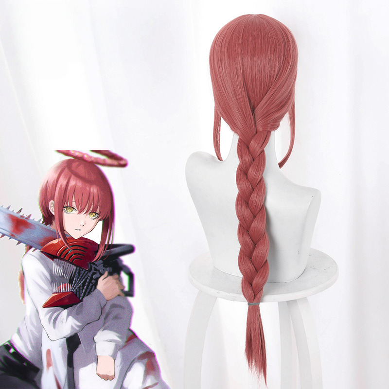 Makima Braided Cosplay Wig for Chainsaw Man - 509B - Image 5