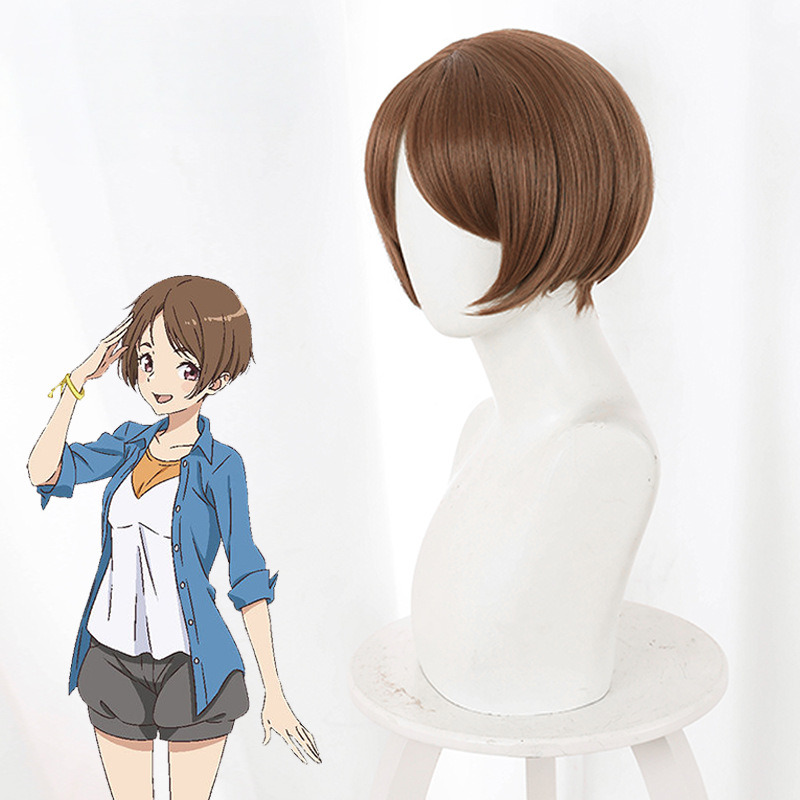 Akari Seto Brown Cosplay Wig for Otherside Picnic - 508D