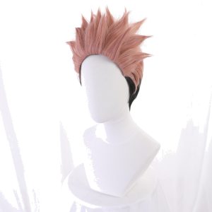 Ryomen Sukuna Gradient Pink Cosplay Wig for Jujutsu Kaisen - 505AB