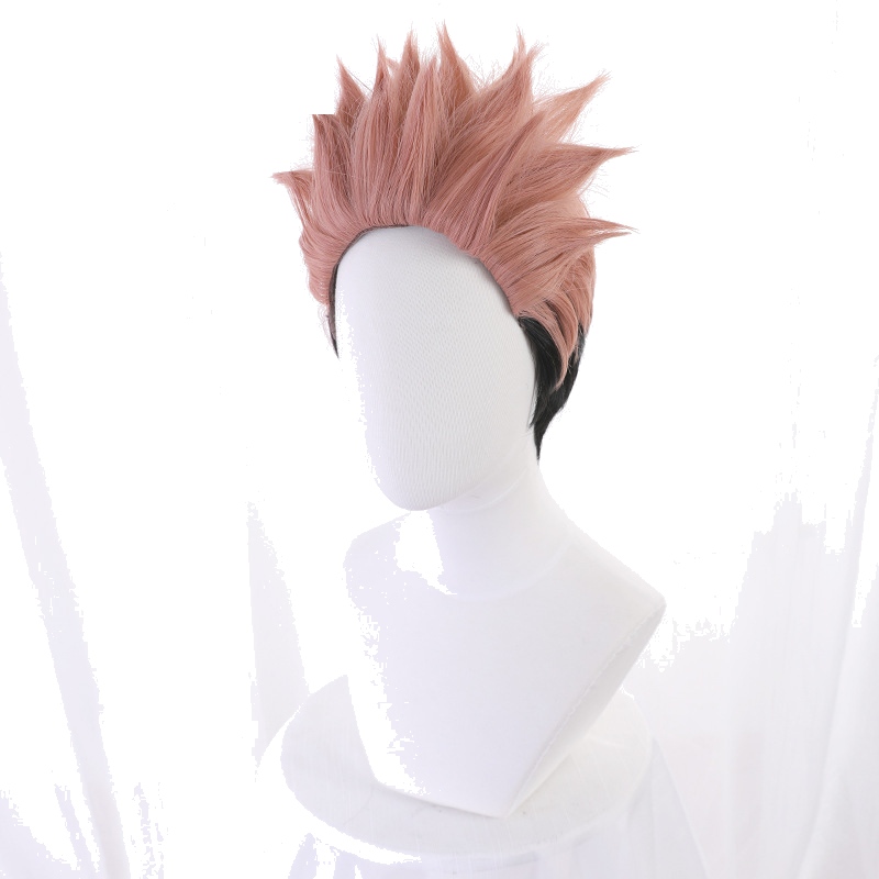 Ryomen Sukuna Gradient Pink Cosplay Wig for Jujutsu Kaisen - 505AB