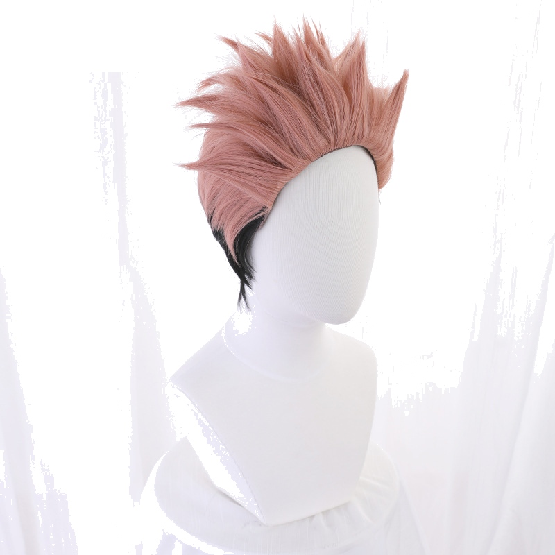 Ryomen Sukuna Gradient Pink Cosplay Wig for Jujutsu Kaisen - 505AB - Image 2