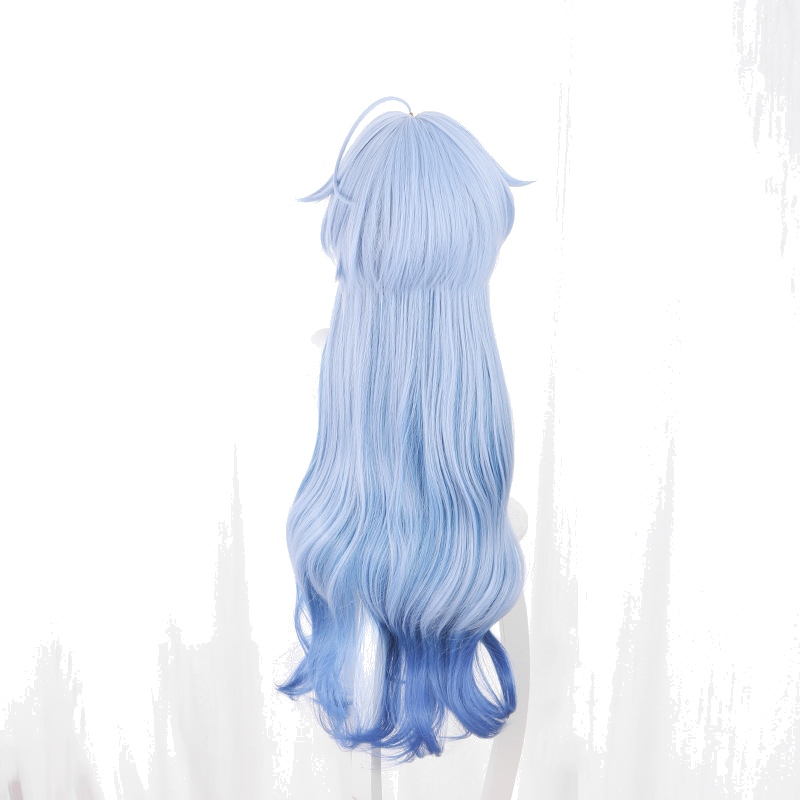 Ganyu Light Blue Gradient Long Wavy Styled Cosplay Wig for Genshin Impact - 503Q - Image 4