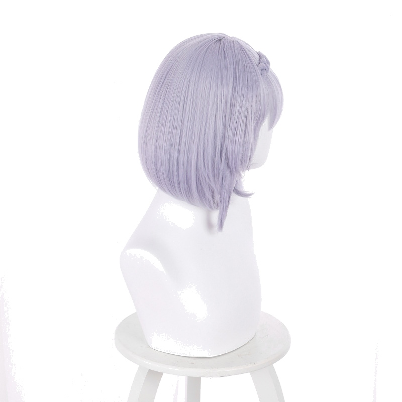 Noelle Braided Bob Cosplay Wig for Genshin Impact - 503O - Image 3