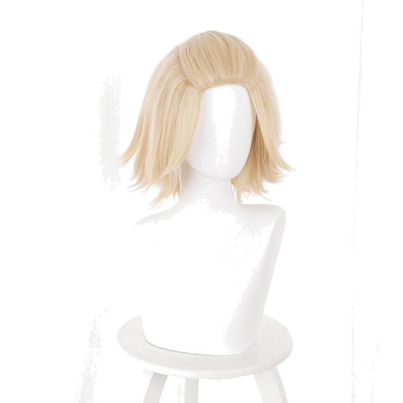 Manjiro Sano / Mikey Light Blonde Slicked-back Short Cosplay Wig for Tokyo Revengers - 521A - Image 2