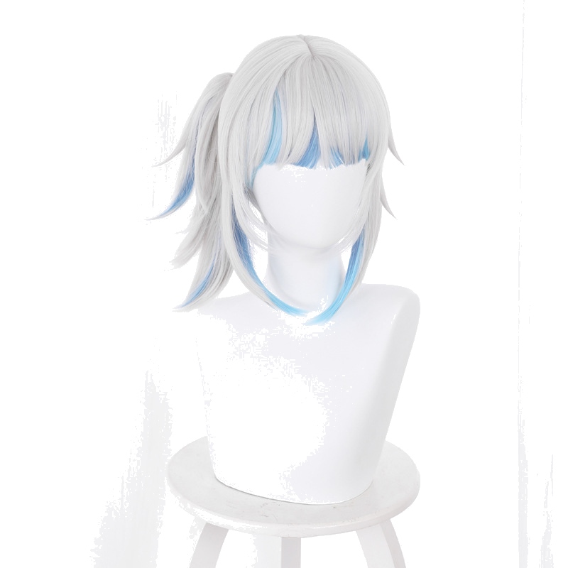 Gawr Gura Cosplay Wig for hololive - 444CA - Image 2