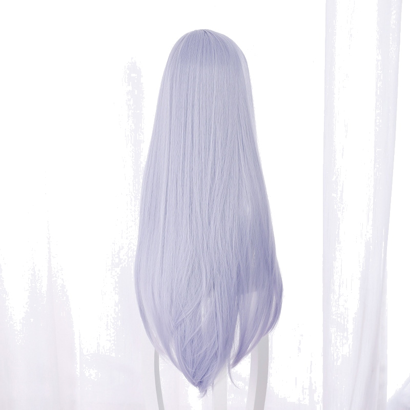 Gladiia Silver Gray Blue Long Cosplay Wig for Arknights - 492Z - Image 4