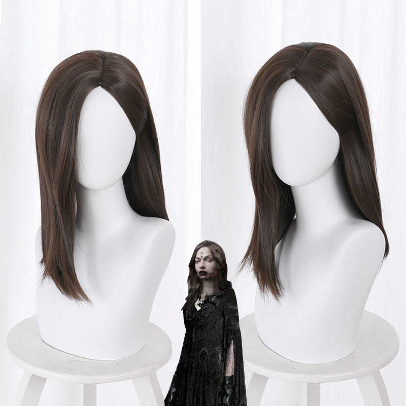 Cassandra Chestnut Cosplay Wig for Resident Evil Village - 520C
