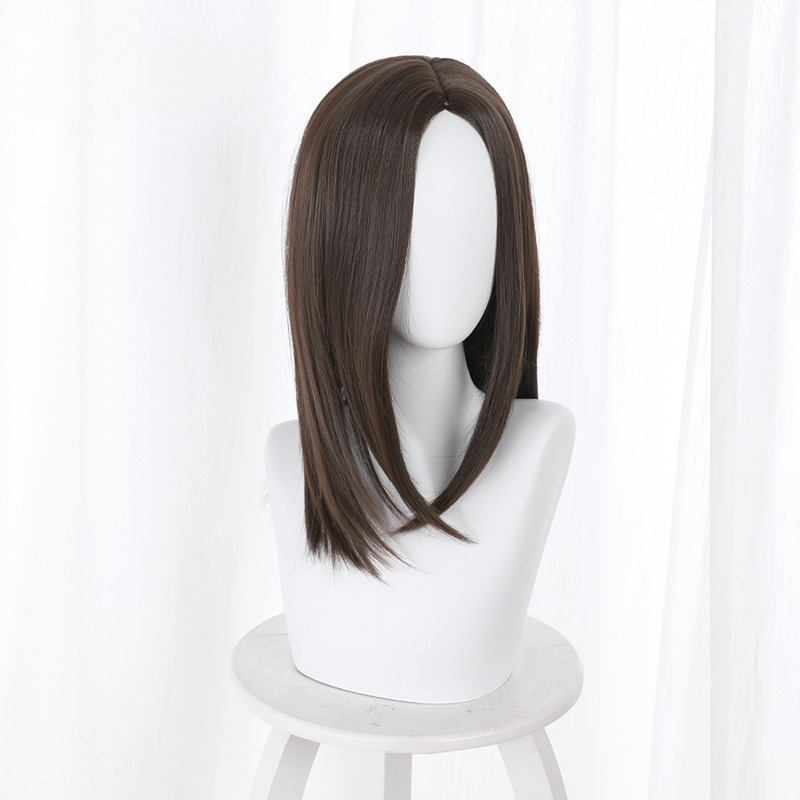 Cassandra Chestnut Cosplay Wig for Resident Evil Village - 520C - Image 3