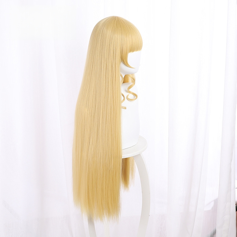 Sumire Heanna Yellow Long Straight Cosplay Wig for Love Live! Superstar!! - 522D - Image 3