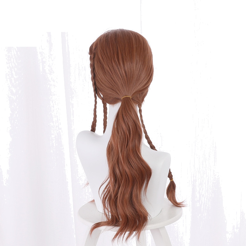 Natasha Reddish Brown Ponytail Styled Cosplay Wig for Black Widow - 405O - Image 2