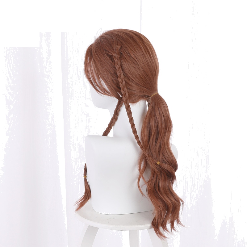 Natasha Reddish Brown Ponytail Styled Cosplay Wig for Black Widow - 405O - Image 3