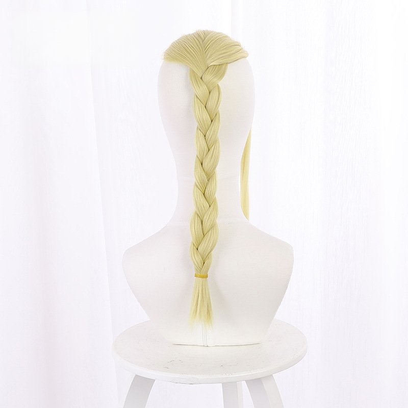 Ken Ryuguji / Draken Blonde Braided Styled Cosplay Wig for Tokyo Revengers - 521F - Image 2