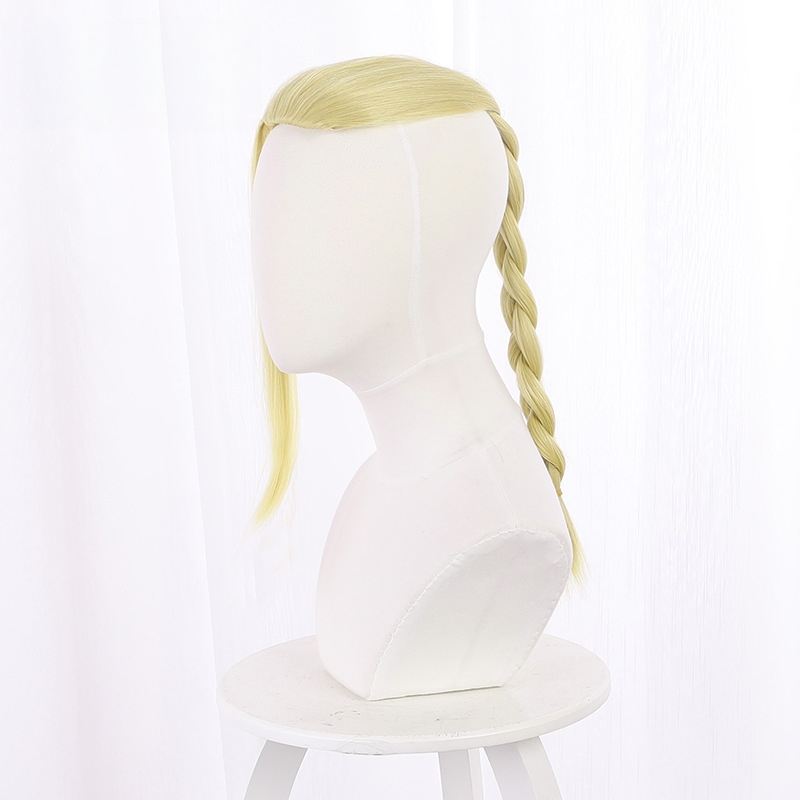Ken Ryuguji / Draken Blonde Braided Styled Cosplay Wig for Tokyo Revengers - 521F - Image 3