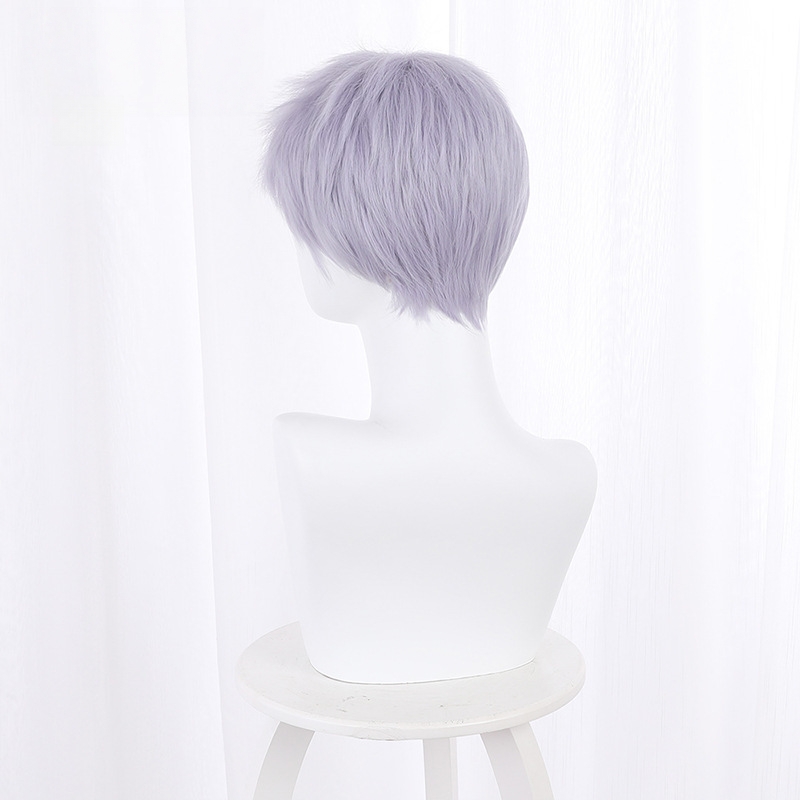 Takashi Mitsuya Blue-purple Short Cosplay Wig for Tokyo Revengers - 521E - Image 2