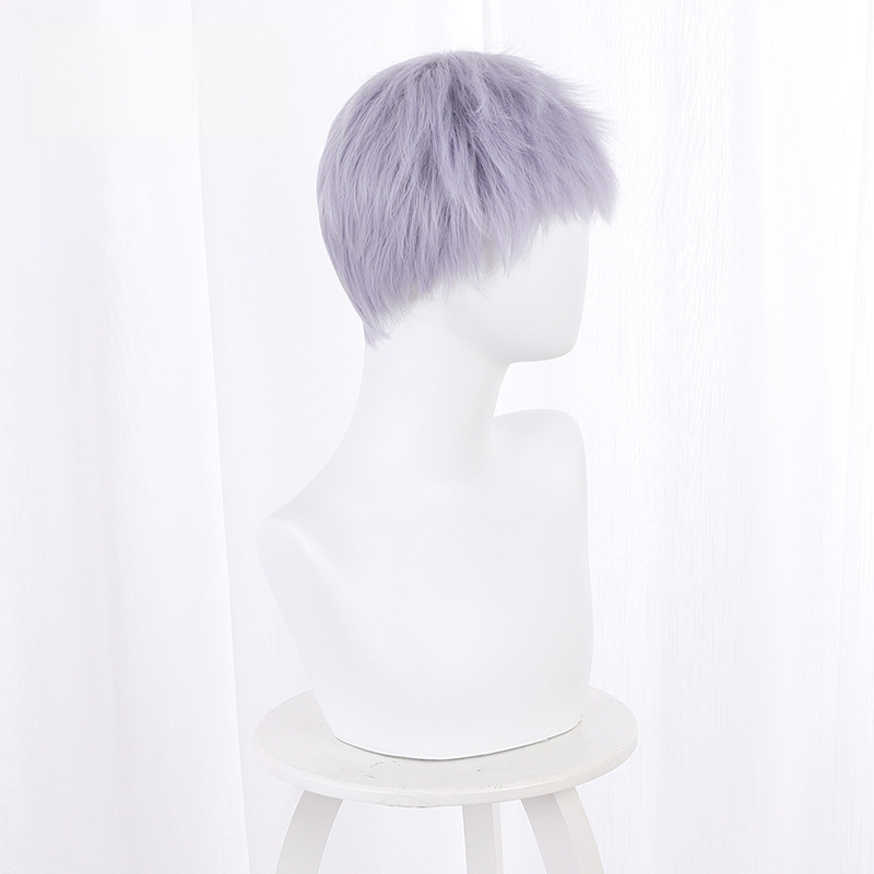 Takashi Mitsuya Blue-purple Short Cosplay Wig for Tokyo Revengers - 521E - Image 3