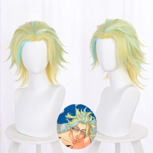 Rindou Haitani Highlighted Yellow Cosplay Wig for Tokyo Revengers - 521G