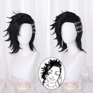 Hajime Kokonoi Highlighted Short Cosplay Wig for Tokyo Revengers - 521L